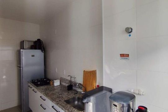 Cozinha de apartamento para alugar com 2 quartos, 55m² em Camaquã, Porto Alegre