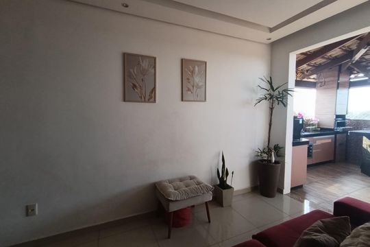 sala 2 de apartamento para alugar com 3 quartos, 130m² em Europa, Contagem