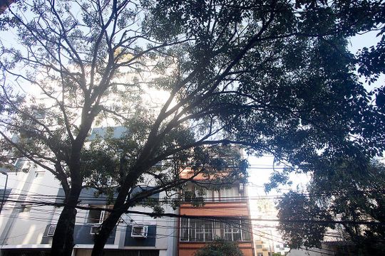 Sala Vista de apartamento à venda com 1 quarto, 44m² em Centro Histórico, Porto Alegre