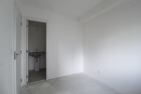 Quarto Suíte de apartamento à venda com 1 quarto, 30m² em Vila Nova Conceição, São Paulo