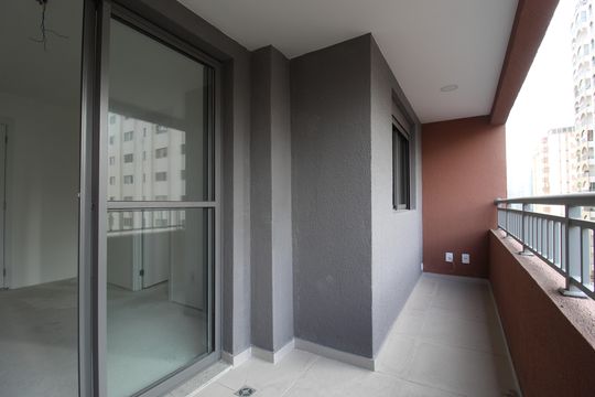 Varanda de apartamento à venda com 1 quarto, 30m² em Vila Nova Conceição, São Paulo