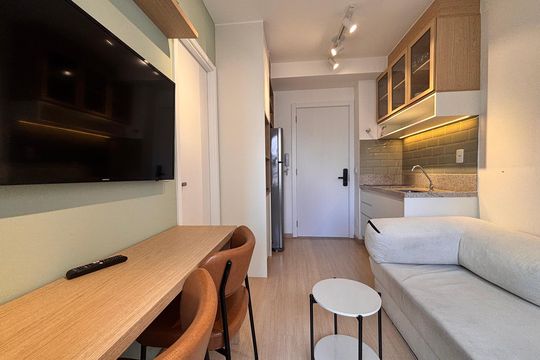 Apartamento à venda com 1 quarto, 24m² em Vila Nova Conceição, São Paulo