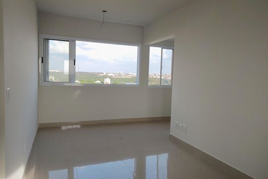 Sala de apartamento para alugar com 2 quartos, 48m² em Tibery, Uberlândia