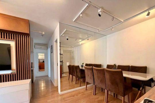 Sala de Jantar de apartamento à venda com 3 quartos, 94m² em Barra Funda, São Paulo