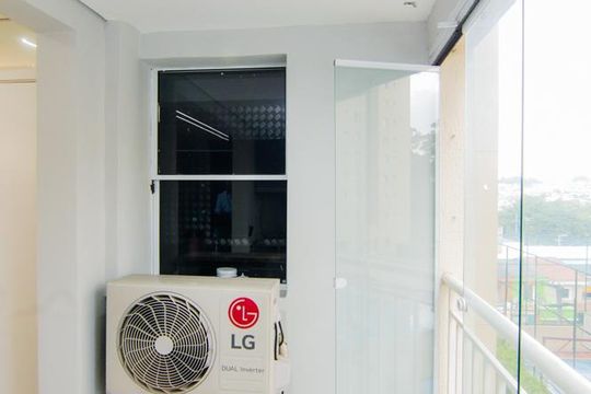 Vista da Sala de apartamento à venda com 2 quartos, 83m² em Vila Santo Antonio, Guarulhos