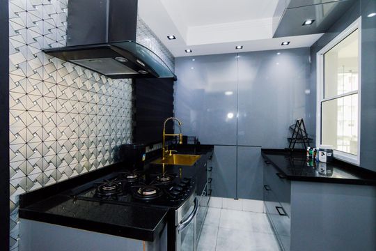Cozinha de apartamento à venda com 2 quartos, 83m² em Vila Santo Antonio, Guarulhos
