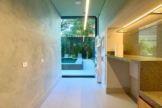 Lavanderia de kitnet/studio para alugar com 1 quarto, 25m² em Pinheiros, São Paulo