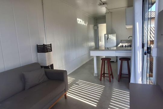 Sala de apartamento para alugar com 1 quarto, 35m² em Rio Tavares, Florianópolis