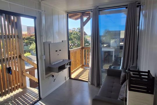 Sala de apartamento para alugar com 1 quarto, 35m² em Rio Tavares, Florianópolis