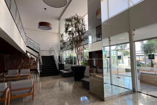 Área comum -Hall de apartamento para alugar com 3 quartos, 85m² em Jardim Atlantico, Goiânia