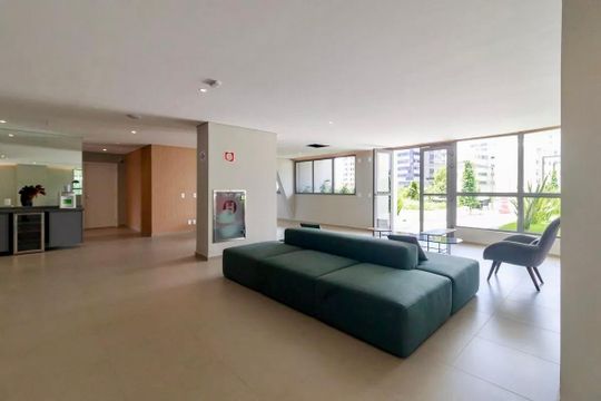 Área comum de kitnet/studio à venda com 1 quarto, 24m² em Santo Amaro, São Paulo