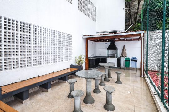 Área comum - Churrasqueira de apartamento para alugar com 3 quartos, 115m² em Vila Monumento, São Paulo