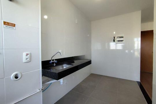 Cozinha de apartamento para alugar com 2 quartos, 54m² em Jardim Itu Planalto, Porto Alegre