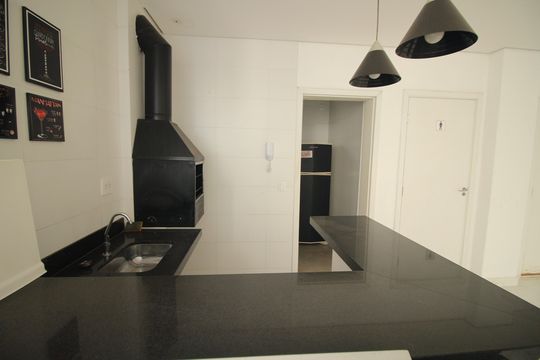 Área comum de apartamento à venda com 3 quartos, 79m² em Cabral, Contagem