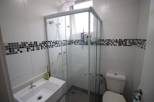 Suite Quarto 1 de apartamento à venda com 3 quartos, 79m² em Cabral, Contagem