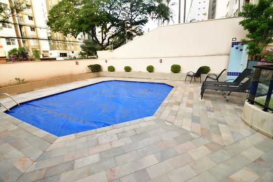 Área comum - Piscina de apartamento à venda com 2 quartos, 81m² em Cambuí, Campinas