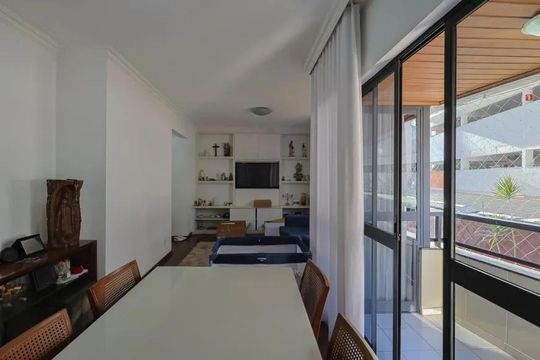 Sala de apartamento para alugar com 3 quartos, 125m² em Buritis, Belo Horizonte