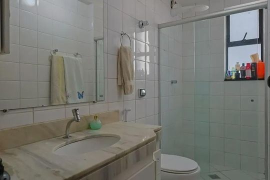 Banheiro 2 de apartamento para alugar com 3 quartos, 125m² em Buritis, Belo Horizonte