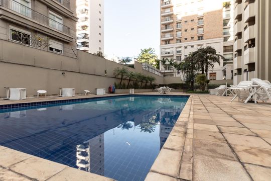 Área comum - Piscina de apartamento para alugar com 1 quarto, 33m² em Vila Uberabinha, São Paulo