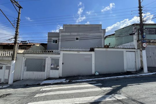 Fachada+Placa  de casa de condomínio à venda com 3 quartos, 94m² em Jardim Penha, São Paulo