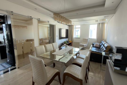 Sala de apartamento para alugar com 3 quartos, 160m² em Buritis, Belo Horizonte