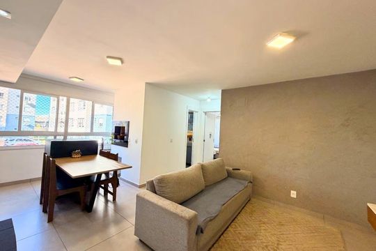 Sala de apartamento à venda com 2 quartos, 53m² em Fátima, Canoas
