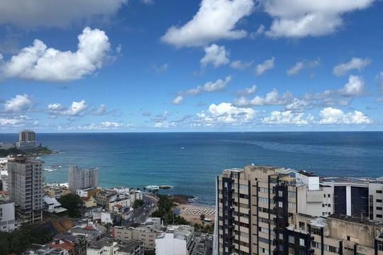 Varanda de apartamento para alugar com 1 quarto, 48m² em Rio Vermelho, Salvador