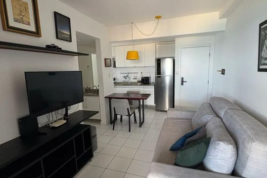 Sala de apartamento para alugar com 1 quarto, 48m² em Rio Vermelho, Salvador