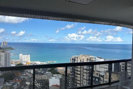 Varanda de apartamento para alugar com 1 quarto, 48m² em Rio Vermelho, Salvador