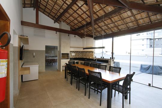 Área comum - Churrasqueira de apartamento à venda com 4 quartos, 166m² em Buritis, Belo Horizonte