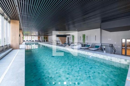 Área comum de kitnet/studio para alugar com 1 quarto, 31m² em Jardim das Acacias, São Paulo