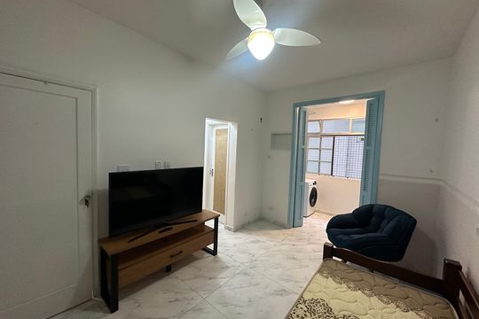 Quarto de apartamento para alugar com 1 quarto, 40m² em Centro, São Vicente