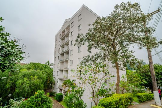 Fachada do bloco de apartamento à venda com 3 quartos, 70m² em Jardim Luísa, São Paulo