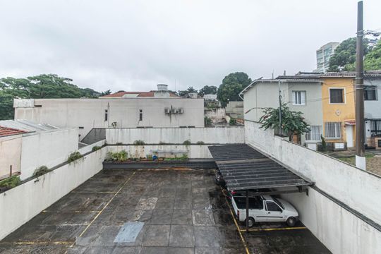 Vista do Quarto de apartamento para alugar com 1 quarto, 38m² em Vila Alexandria, São Paulo