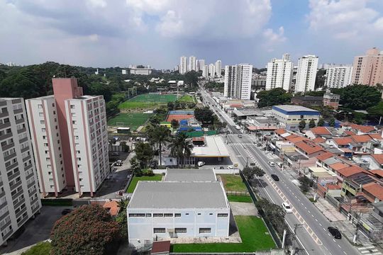 Vista do Rooftop de apartamento para alugar com 1 quarto, 27m² em Vila Lageado, São Paulo