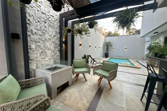 Varanda de casa de condomínio para alugar com 4 quartos, 330m² em Suru, Barueri