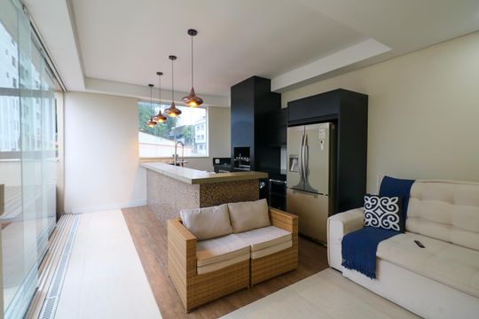 Cobertura e Área Gourmet de apartamento à venda com 2 quartos, 199m² em Santa Maria, São Caetano do Sul