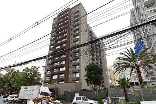 Fachada do Prédio de kitnet/studio para alugar com 1 quarto, 26m² em Passo D’areia, Porto Alegre