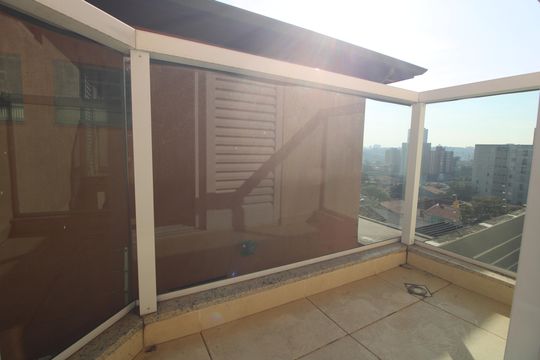 Sacada da suíte 2 de casa de condomínio à venda com 2 quartos, 100m² em Vila Marari, São Paulo