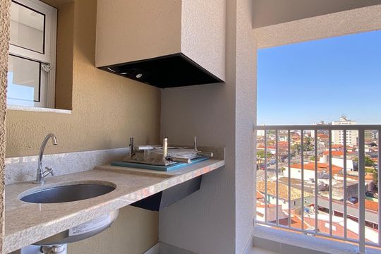 Varanda Gourmet de apartamento para alugar com 2 quartos, 50m² em Vila Osasco, Osasco
