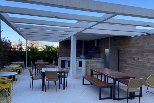Área comum - Churrasqueira de apartamento para alugar com 2 quartos, 50m² em Vila Osasco, Osasco