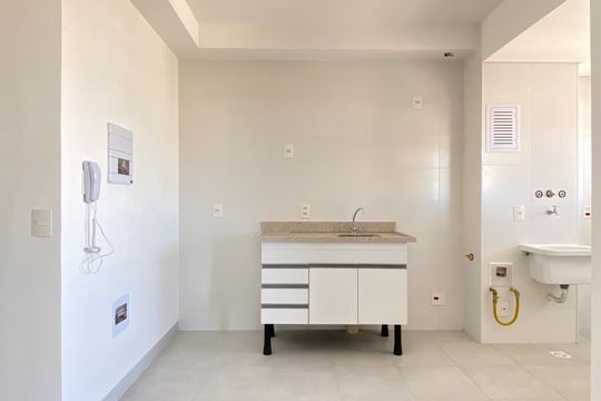 Cozinha - Área de Serviço de apartamento para alugar com 2 quartos, 50m² em Vila Osasco, Osasco