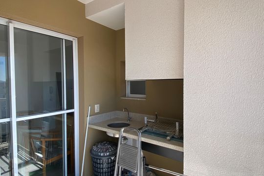 Varanda de apartamento para alugar com 2 quartos, 50m² em Vila Osasco, Osasco