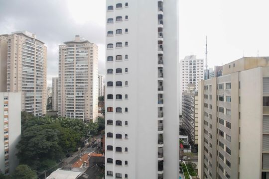 Vista da Suíte 3 de apartamento à venda com 3 quartos, 298m² em Paraíso, São Paulo