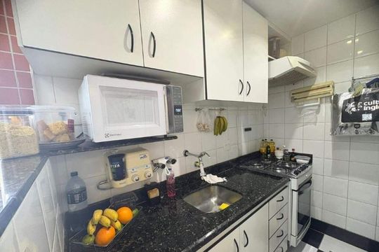 Cozinha de apartamento para alugar com 1 quarto, 89m² em São Pedro, Belo Horizonte