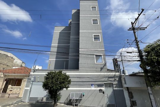 Fachada+Placa  de casa à venda com 2 quartos, 40m² em Cidade Patriarca, São Paulo