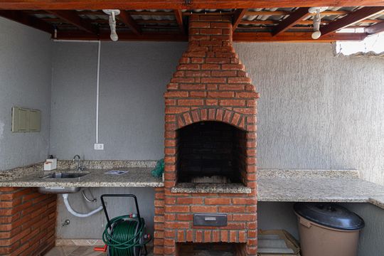 Área Comum - Churrasqueira   de casa à venda com 2 quartos, 40m² em Cidade Patriarca, São Paulo