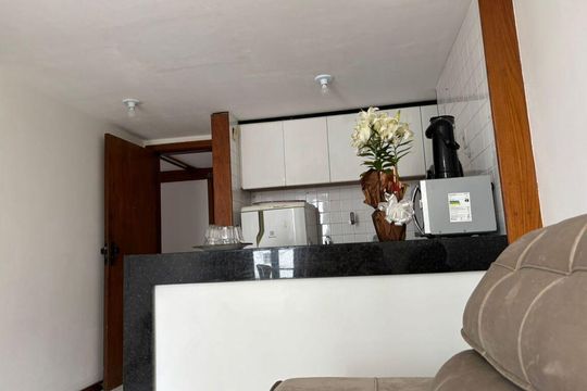 Sala de apartamento para alugar com 1 quarto, 68m² em Pituba, Salvador