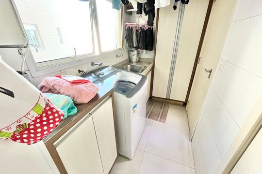 Área de Serviço de apartamento à venda com 3 quartos, 118m² em Vila Dom Pedro Ii, São Paulo