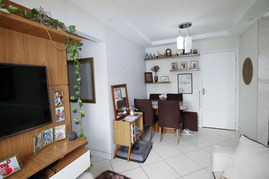 Sala de apartamento para alugar com 2 quartos, 49m² em Parada de Lucas, Rio de Janeiro